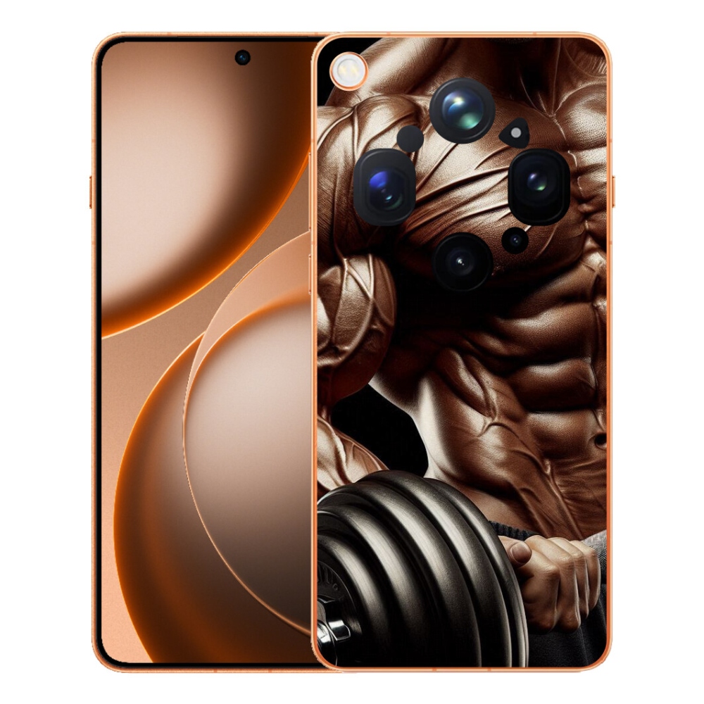 Gélový kryt mmCase na Oppo Find X9 Ultra - posilňovanie 4