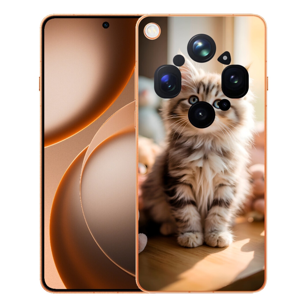 Gélový kryt mmCase na Oppo Find X9 Ultra - roztomilé mačiatko 10
