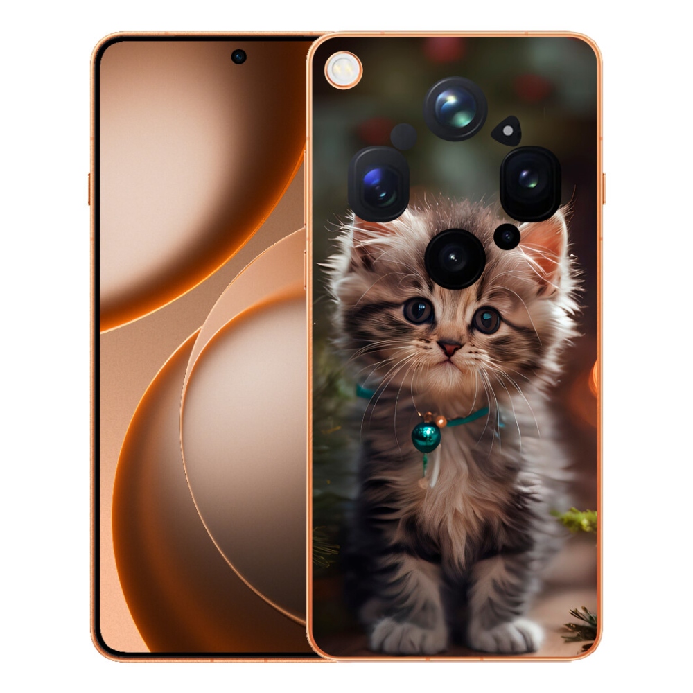 Gélový kryt mmCase na Oppo Find X9 Ultra - roztomilé mačiatko 11