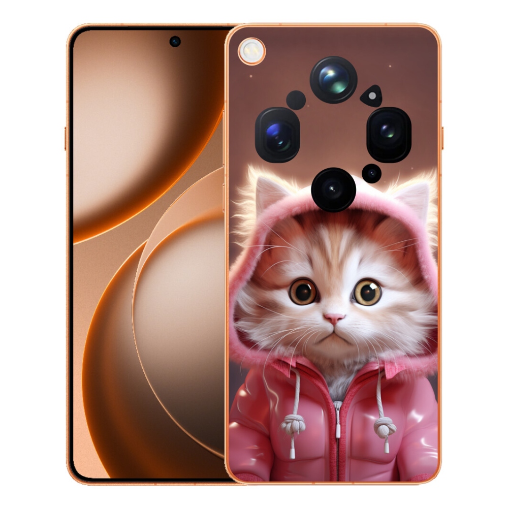 Gélový kryt mmCase na Oppo Find X9 Ultra - roztomilé mačiatko 3