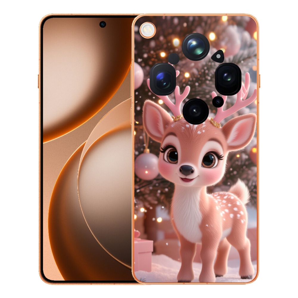 Gélový kryt mmCase na Oppo Find X9 Ultra - roztomilý sob