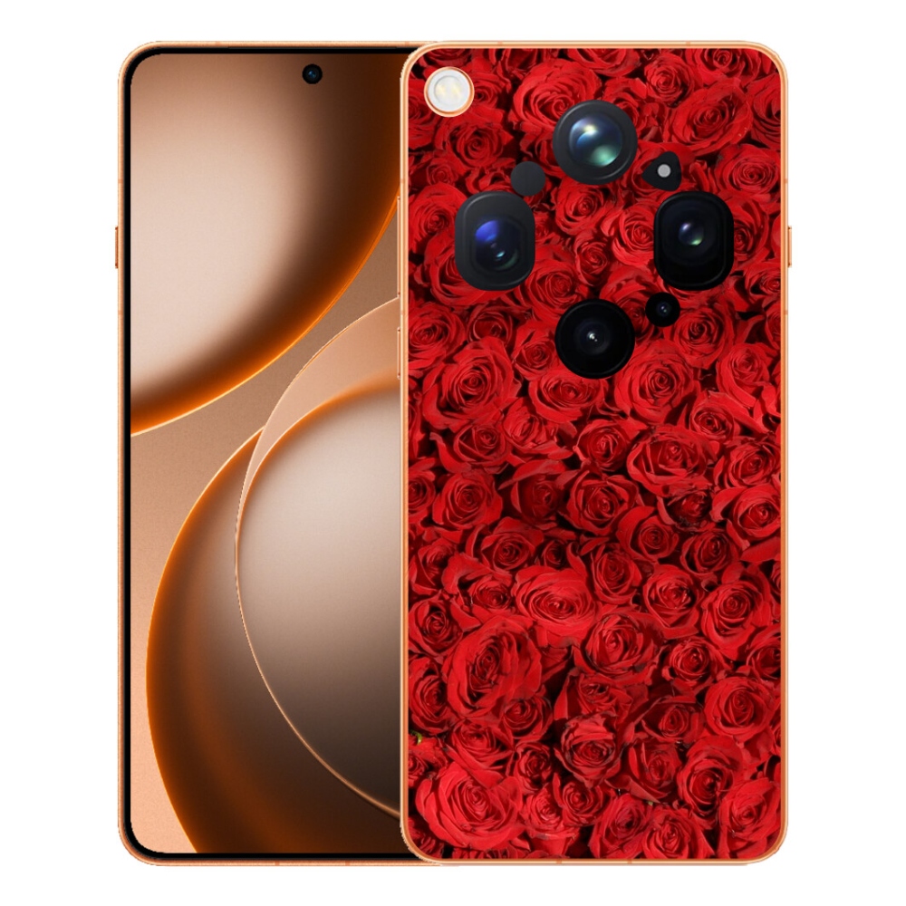 Gélový kryt mmCase na Oppo Find X9 Ultra - ruža