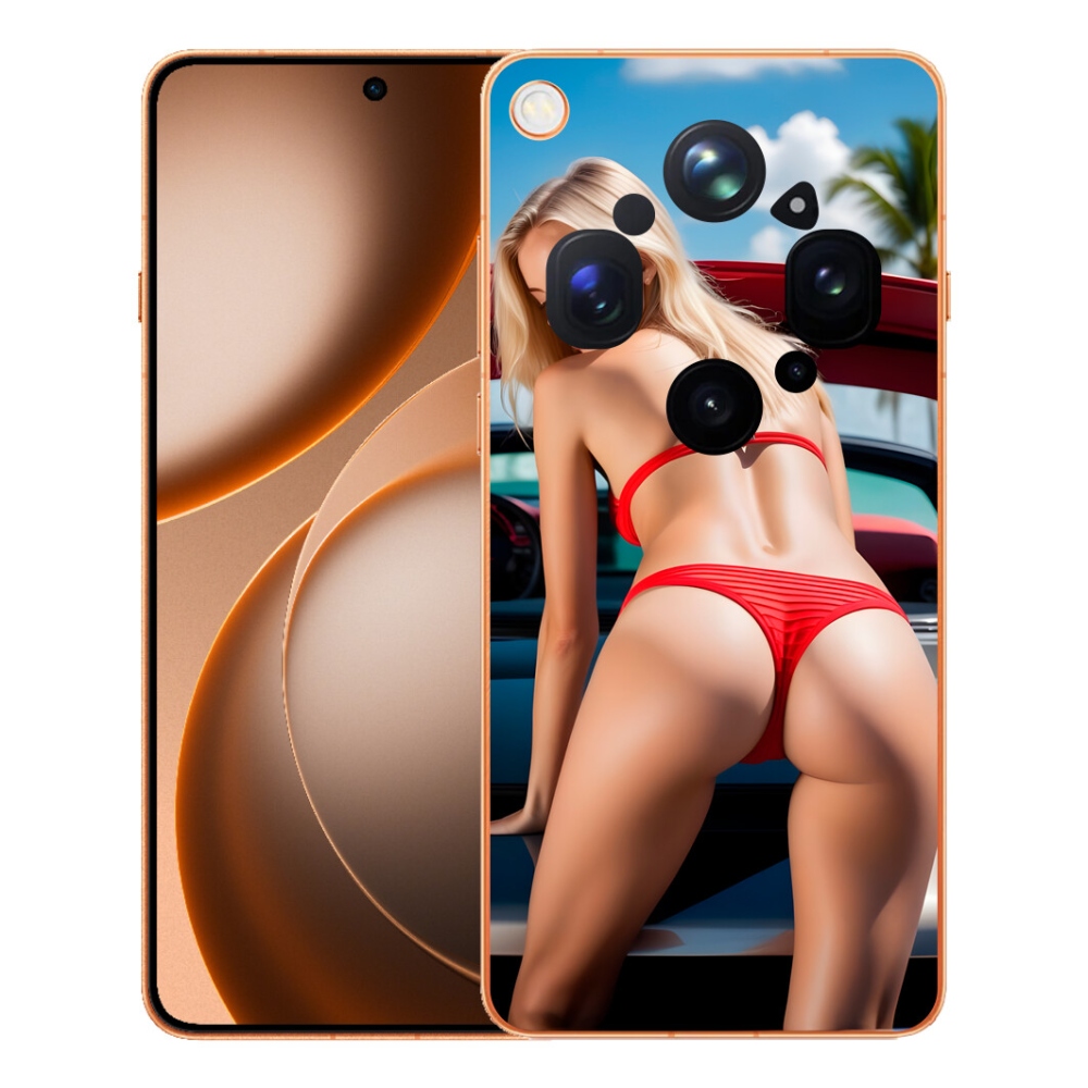 Gélový kryt mmCase na Oppo Find X9 Ultra - sexy žena 2