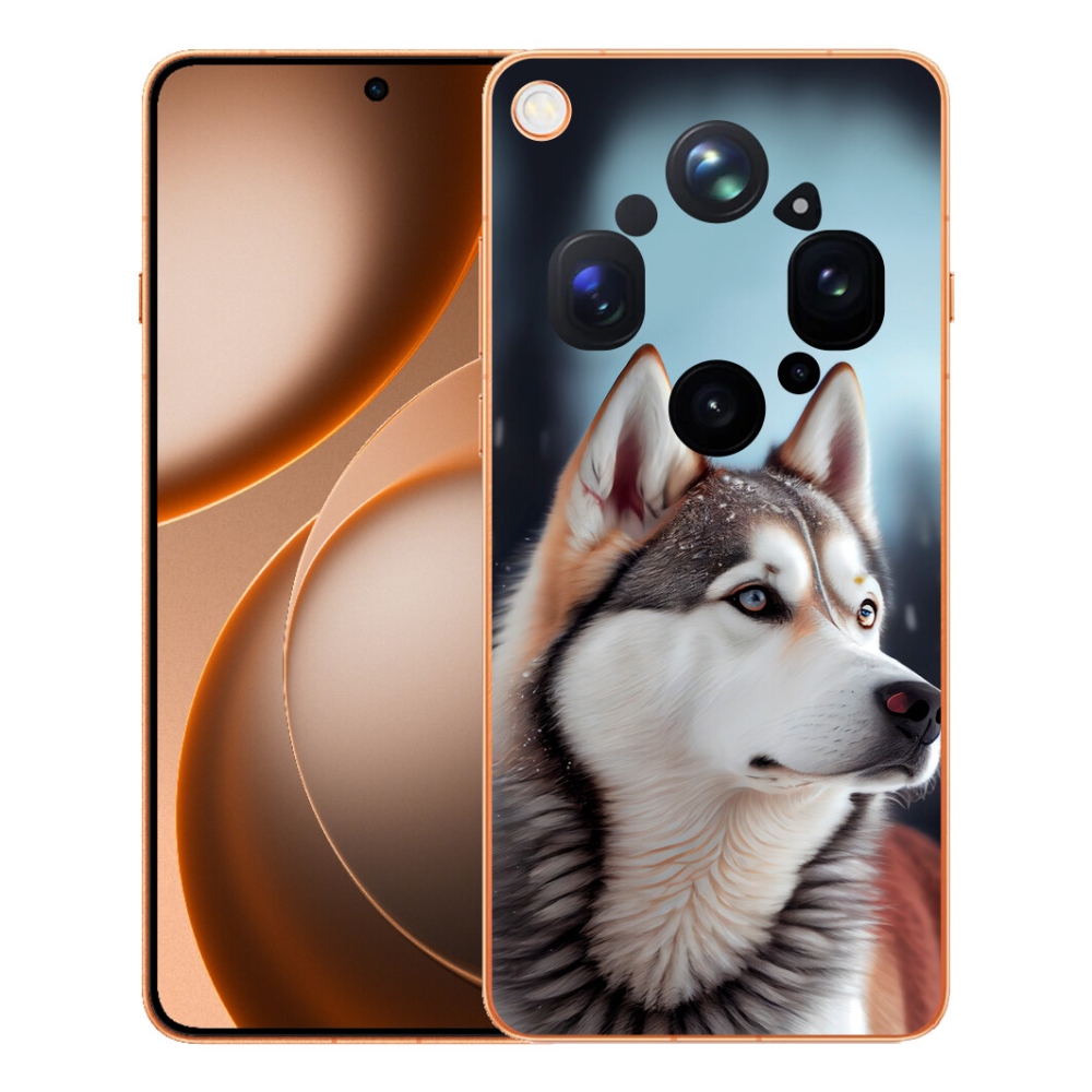 Gélový kryt mmCase na Oppo Find X9 Ultra - sibírsky husky