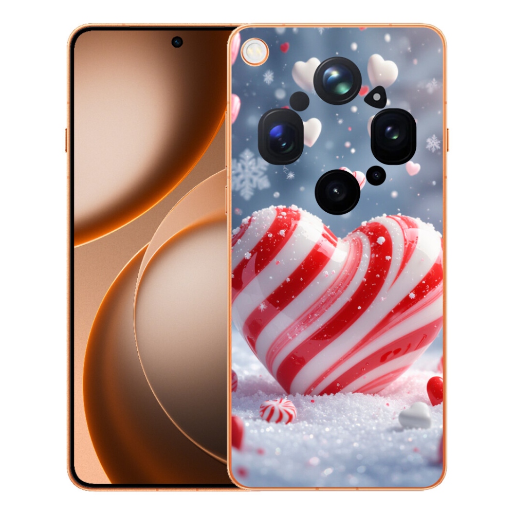 Gélový kryt mmCase na Oppo Find X9 Ultra - sladké srdce