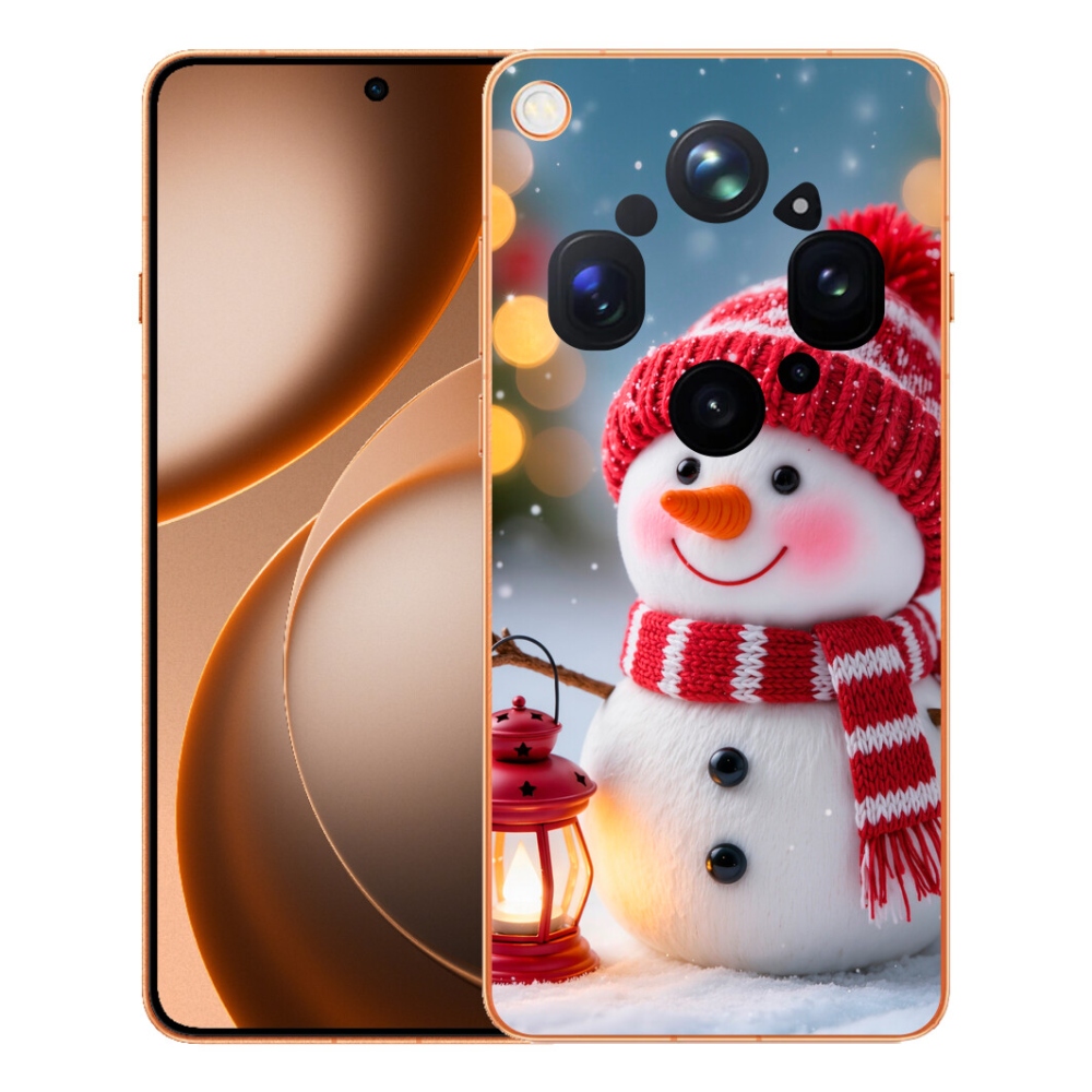 Gélový kryt mmCase na Oppo Find X9 Ultra - snehuliak 2