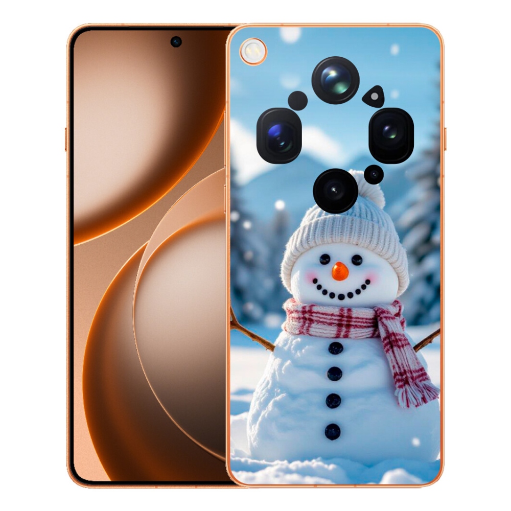 Gélový kryt mmCase na Oppo Find X9 Ultra - snehuliak 3
