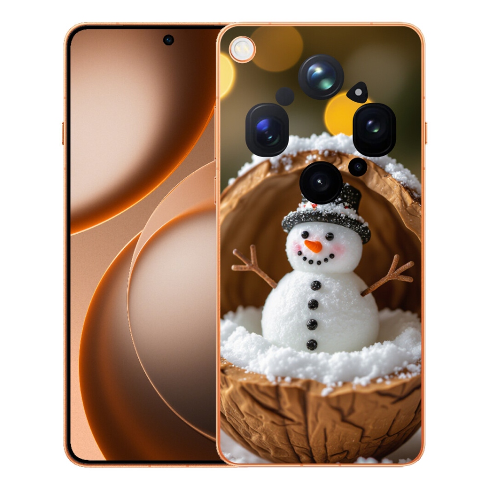 Gélový kryt mmCase na Oppo Find X9 Ultra - snehuliak 4