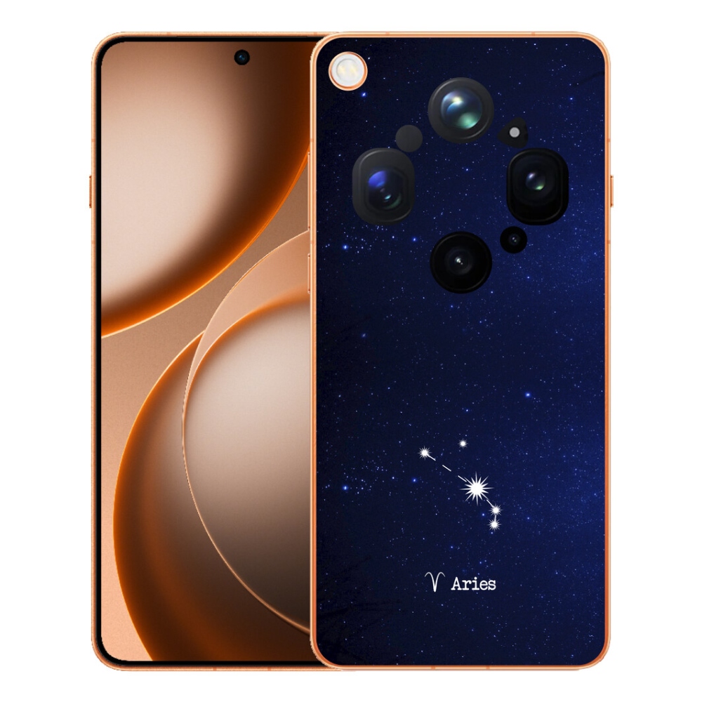 Gélový kryt mmCase na Oppo Find X9 Ultra - súhvezdie Barana