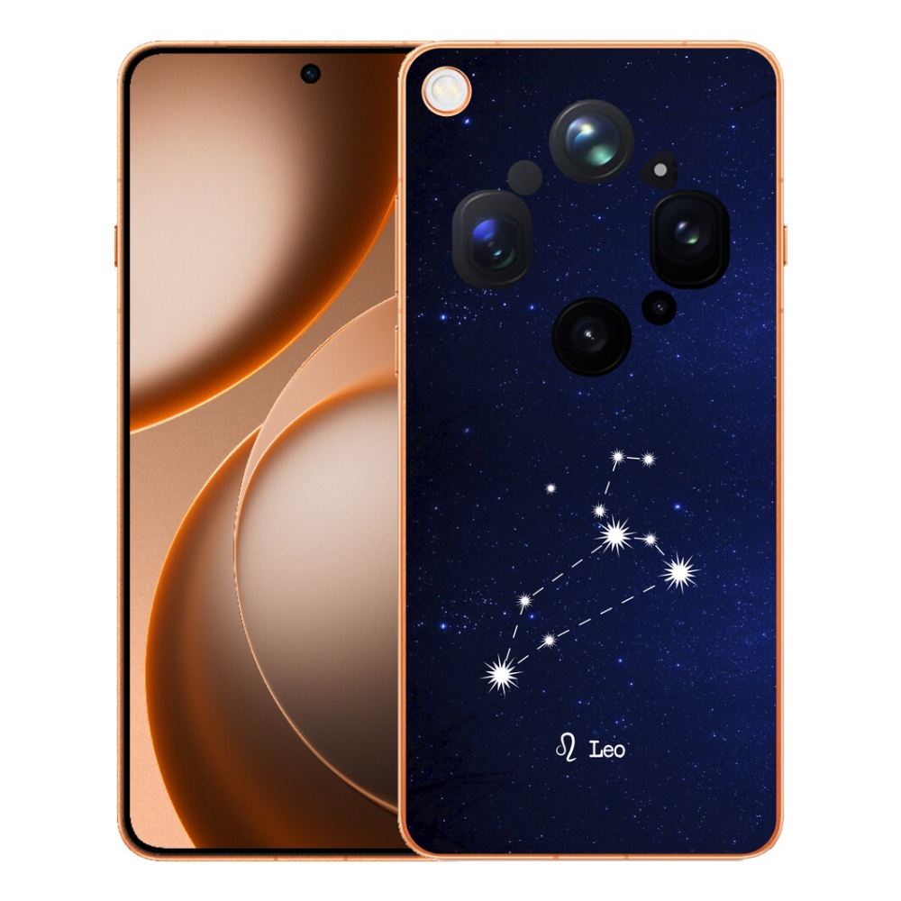 Gélový kryt mmCase na Oppo Find X9 Ultra - súhvezdie Leva