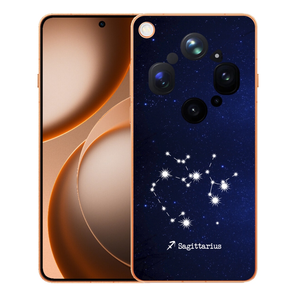 Gélový kryt mmCase na Oppo Find X9 Ultra - súhvezdie Strelca