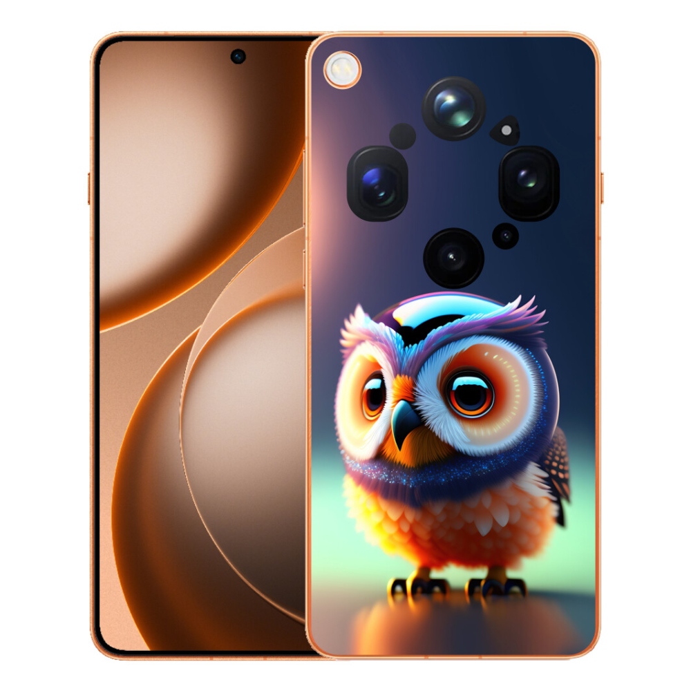 Gélový kryt mmCase na Oppo Find X9 Ultra - malá sova