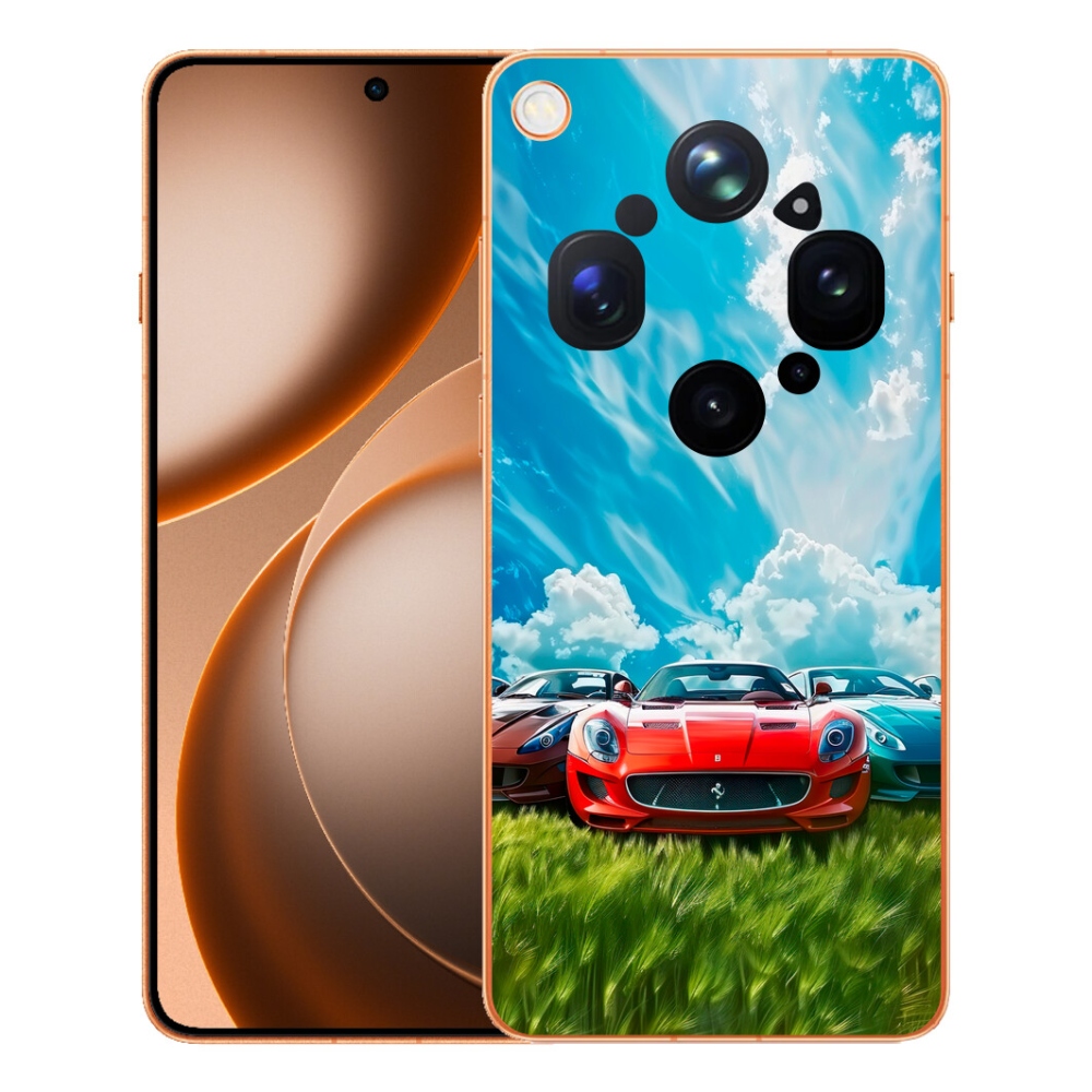 Gélový kryt mmCase na Oppo Find X9 Ultra - športové vozidlá