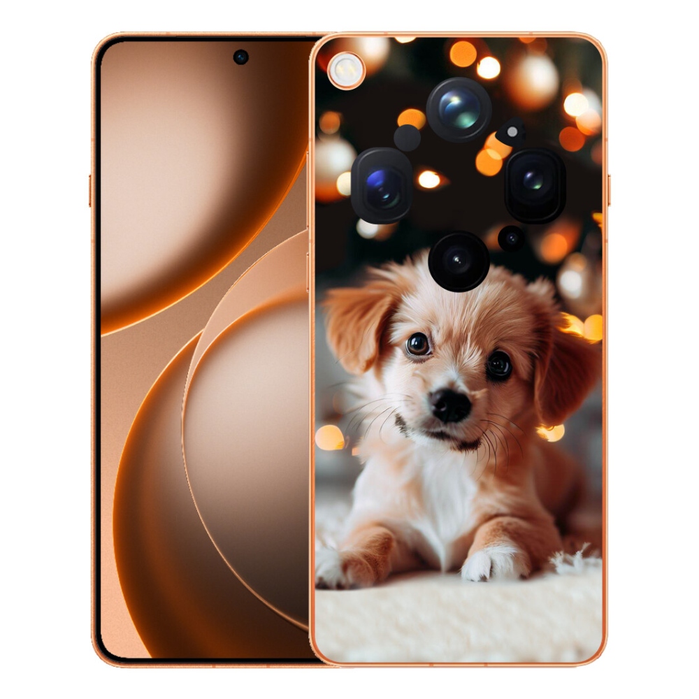Gélový kryt mmCase na Oppo Find X9 Ultra - šteniatko