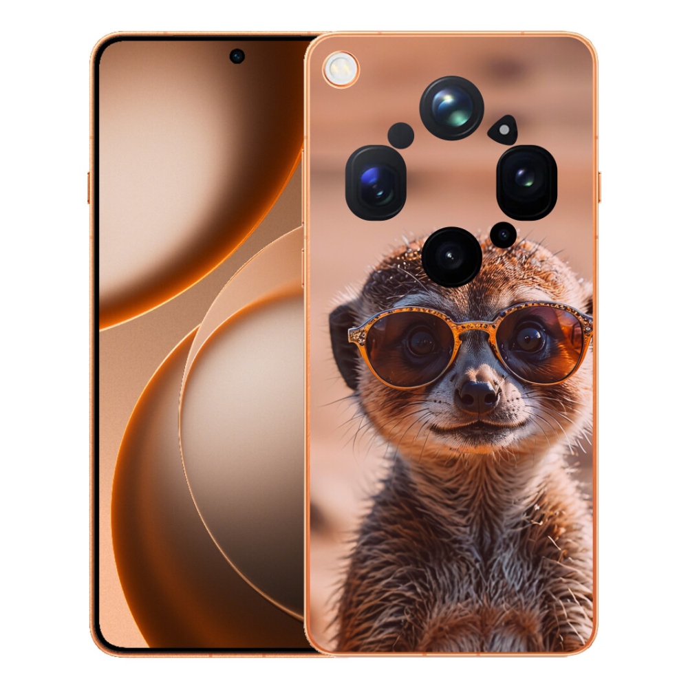 Gélový kryt mmCase na Oppo Find X9 Ultra - štýlová surikata