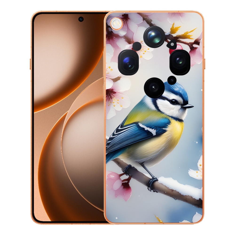 Gélový kryt mmCase na Oppo Find X9 Ultra - sýkorka