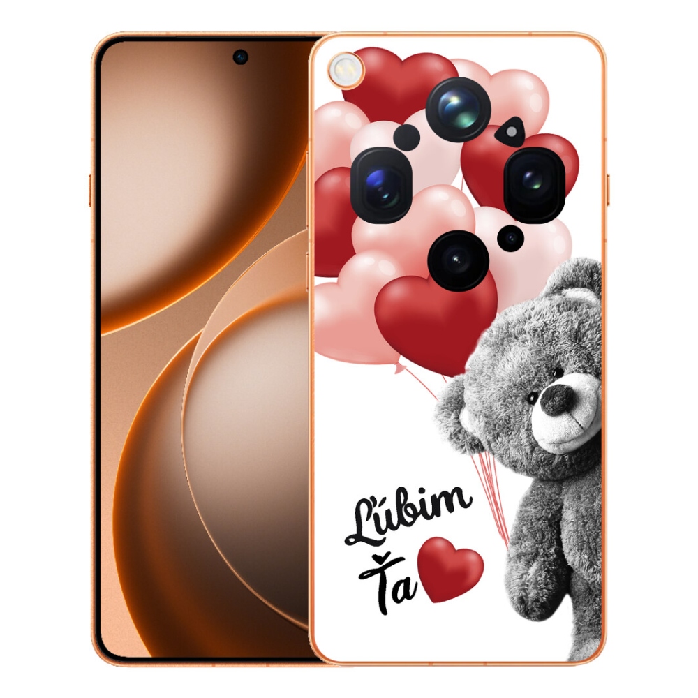 Gélový kryt mmCase na Oppo Find X9 Ultra - ľúbim ťa sk