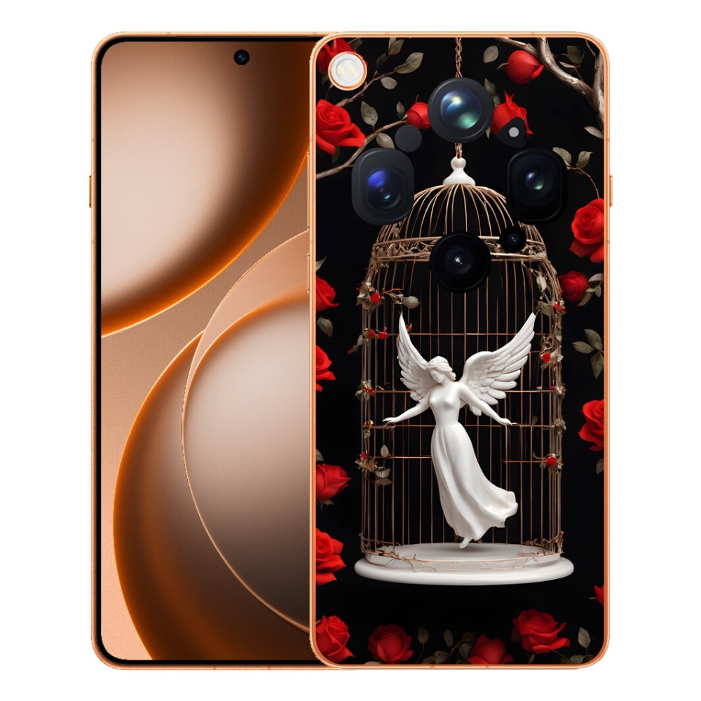 Gélový kryt mmCase na Oppo Find X9 Ultra - uväznený anjel