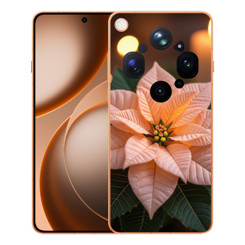 Gélový kryt mmCase na Oppo Find X9 Ultra - vianočná hviezda