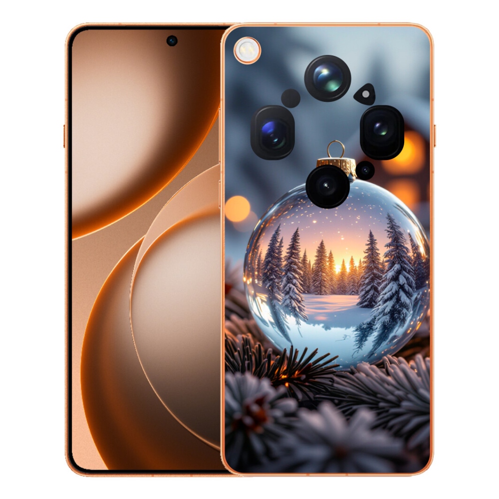 Gélový kryt mmCase na Oppo Find X9 Ultra - vianočná ozdoba