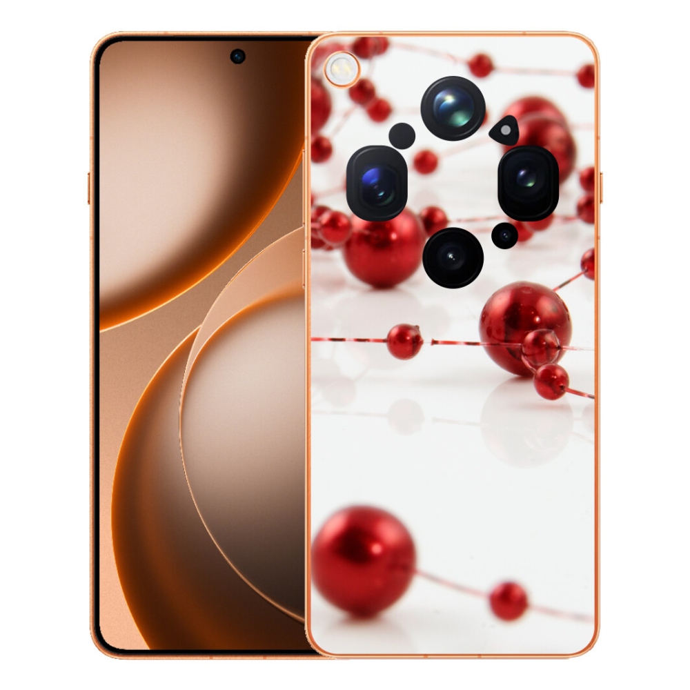 Gélový kryt mmCase na Oppo Find X9 Ultra - vianočná reťaz