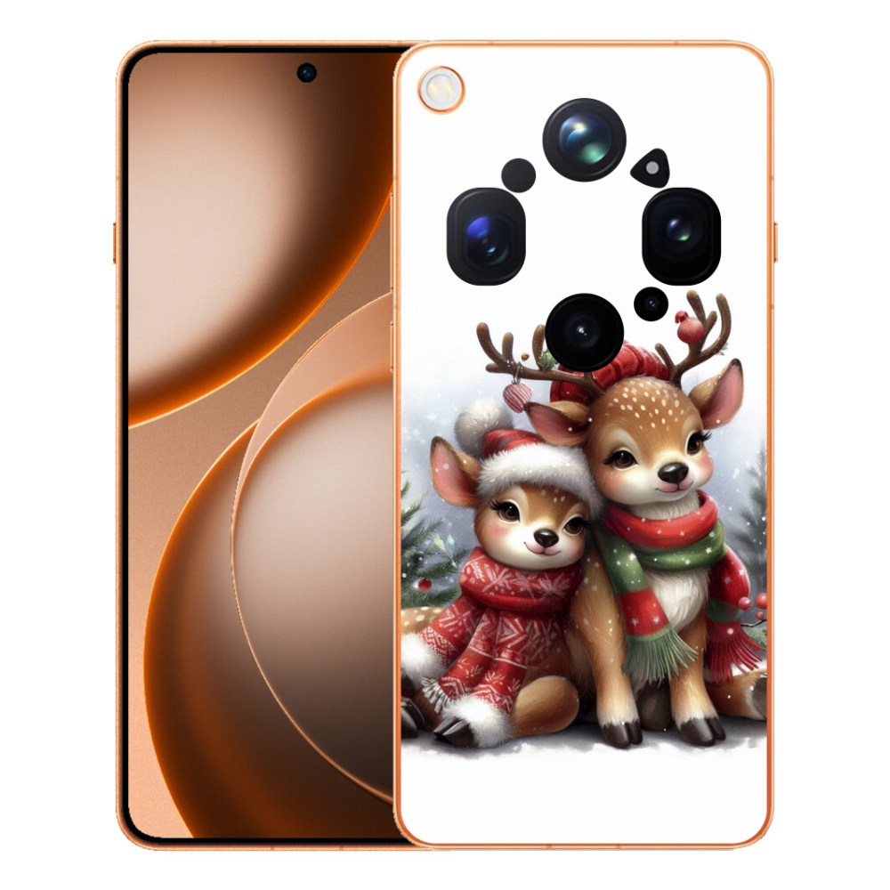 Gélový kryt mmCase na Oppo Find X9 Ultra - vianočné soby