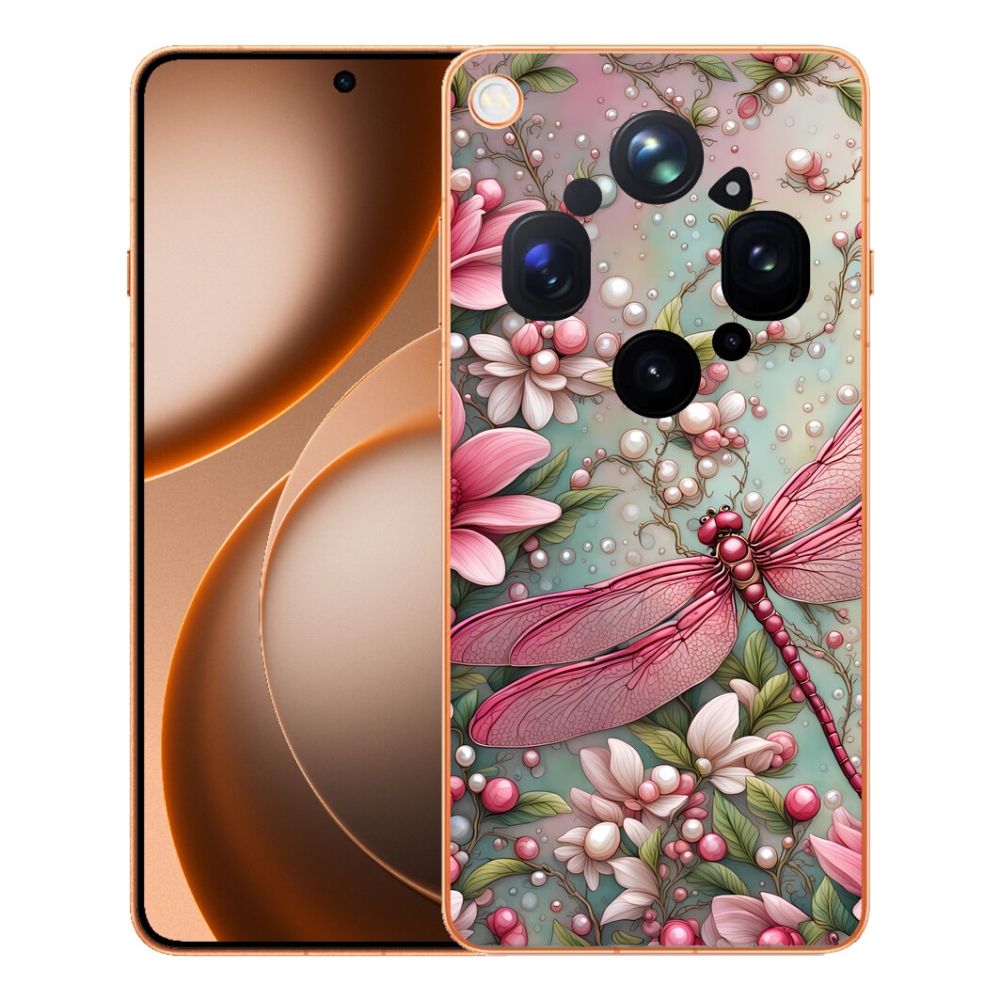 Gélový kryt mmCase na Oppo Find X9 Ultra - vážka