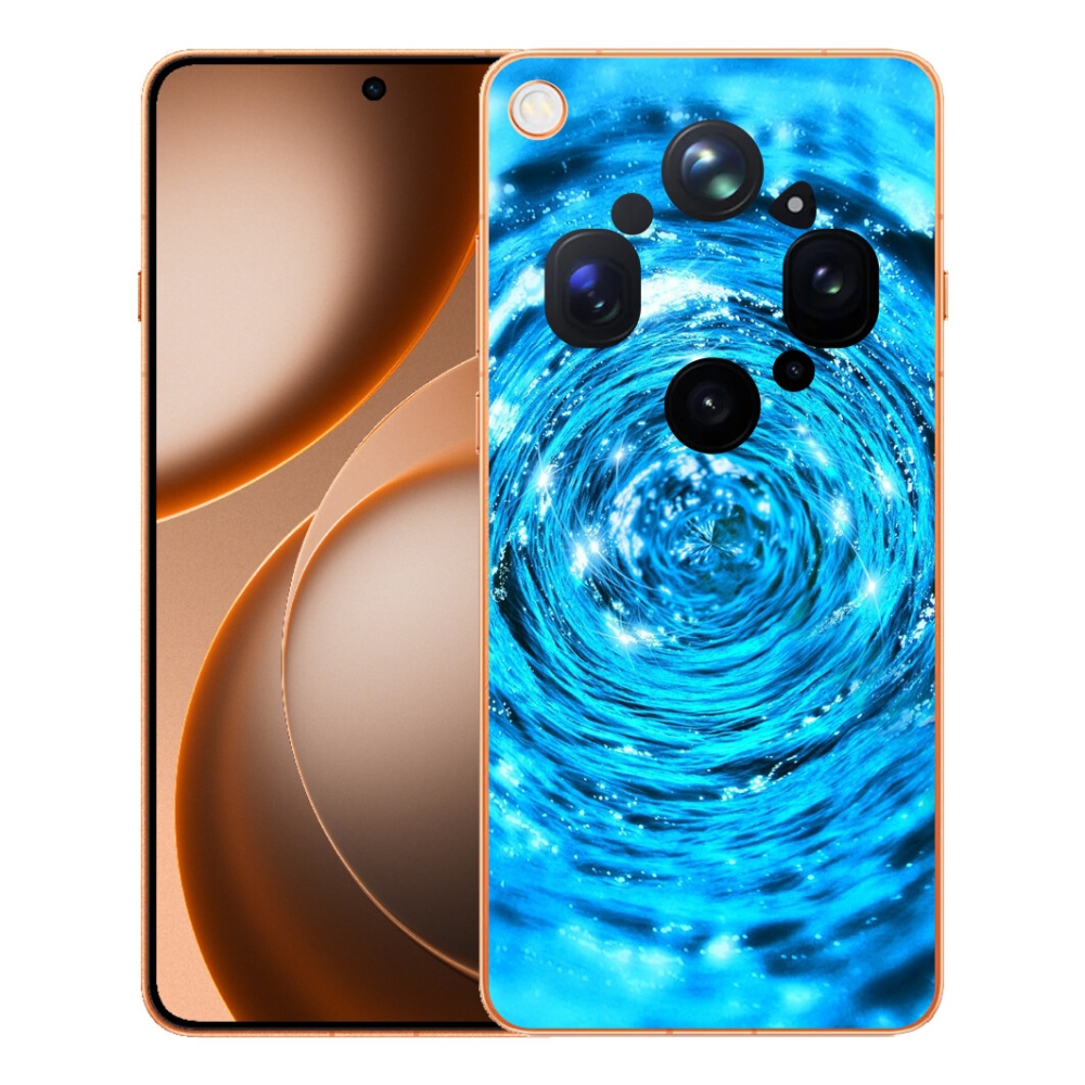 Gélový kryt mmCase na Oppo Find X9 Ultra - vodný vír