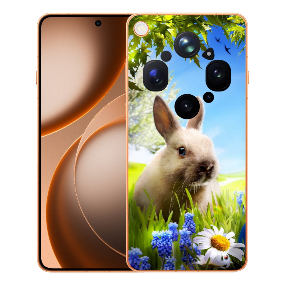 Gélový kryt mmCase na Oppo Find X9 Ultra - zajačik
