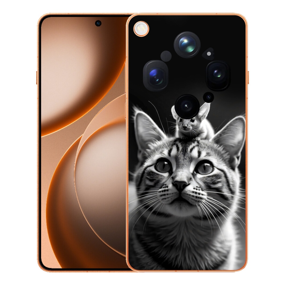 Gélový kryt mmCase na Oppo Find X9 Ultra - zvieracie priateľstvo 2