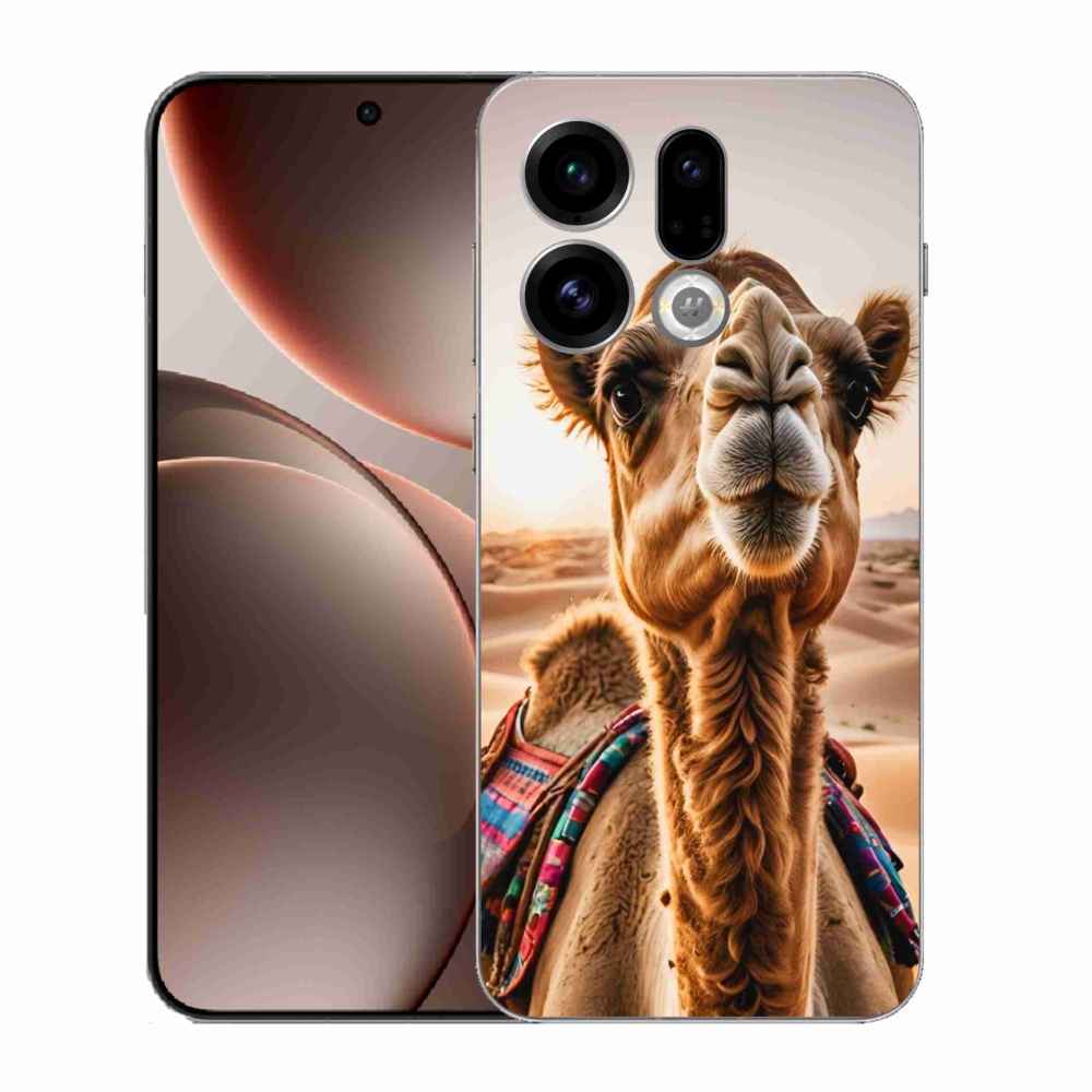 Gélový kryt mmCase na Oppo Find X9 - ťava