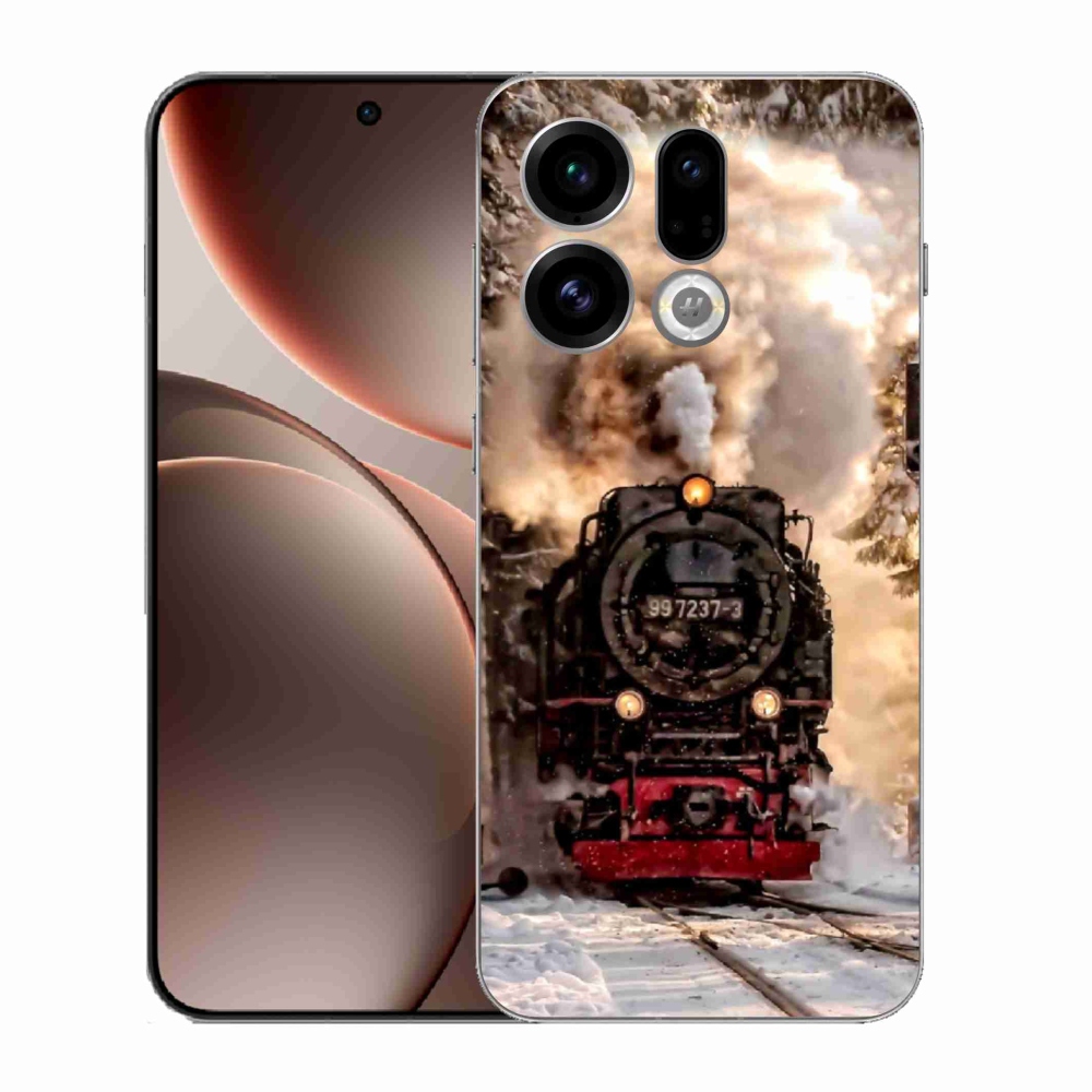 Gélový kryt mmCase na Oppo Find X9 - vlak