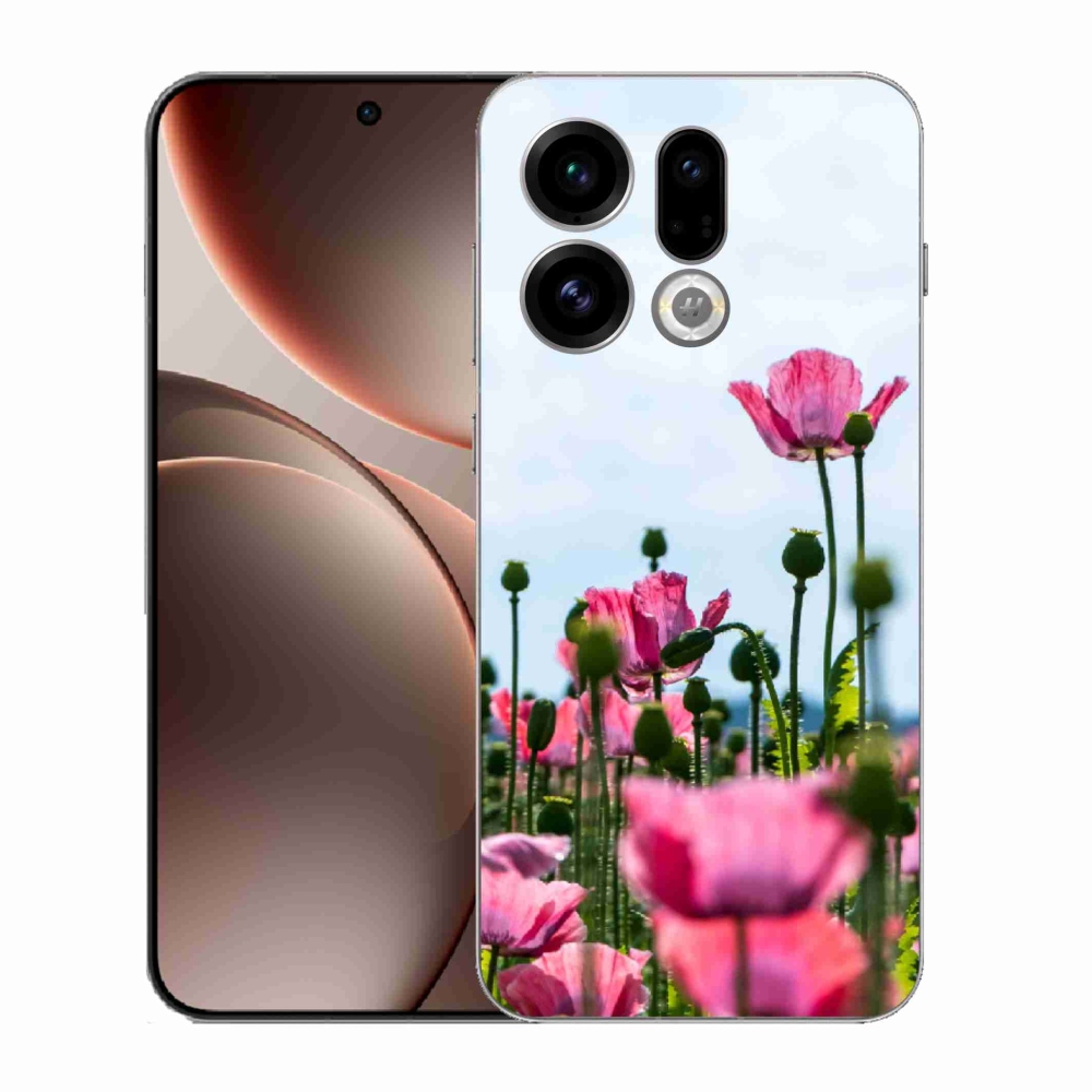 Gélový kryt mmCase na Oppo Find X9 - vlčí mak