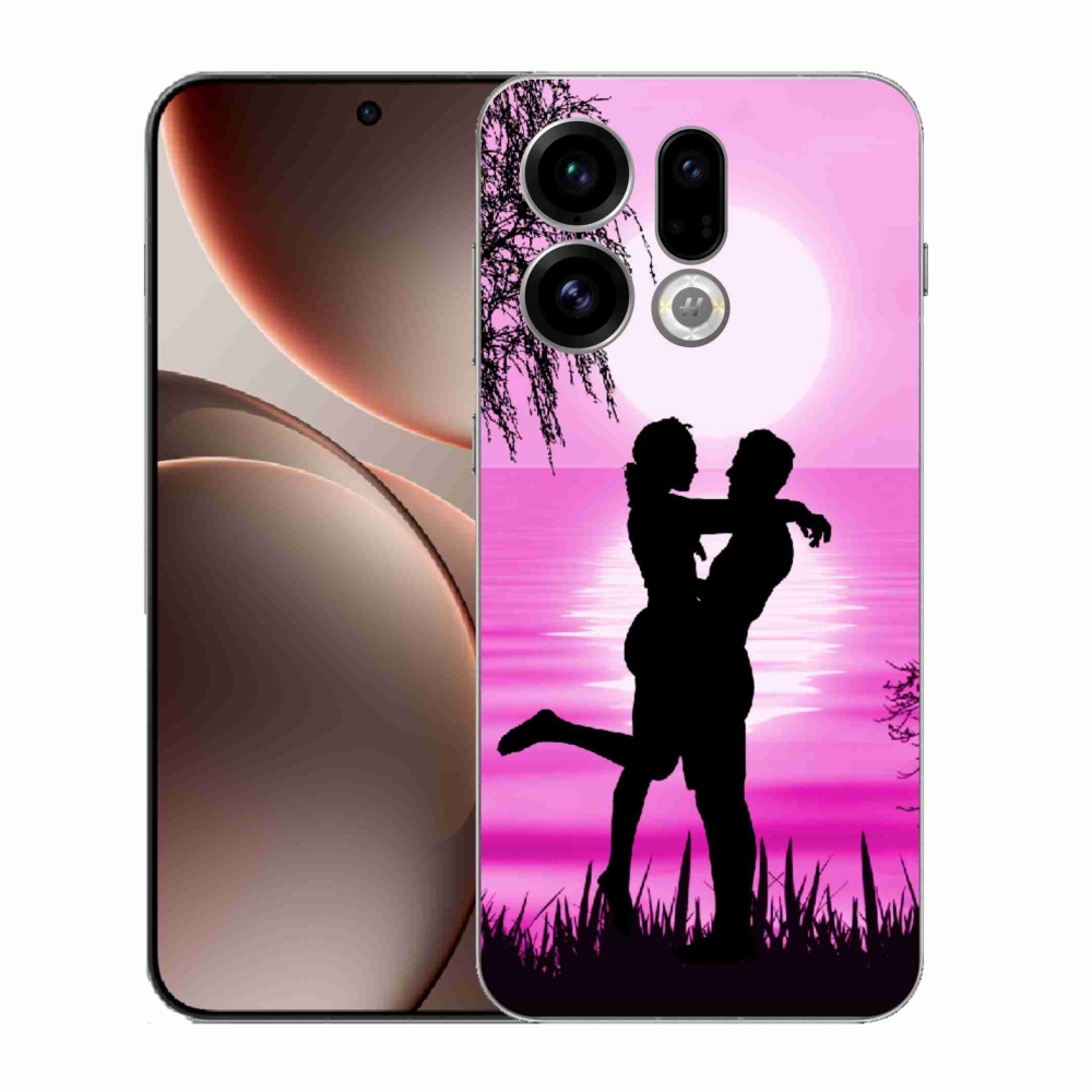 Gélový kryt mmCase na Oppo Find X9 - západ slnka