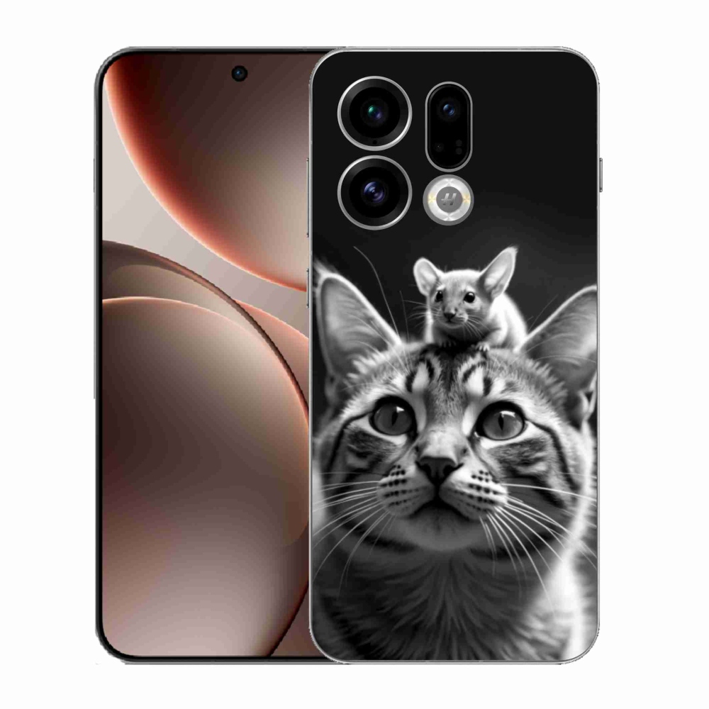 Gélový kryt mmCase na Oppo Find X9 - zvieracie priateľstvo 2