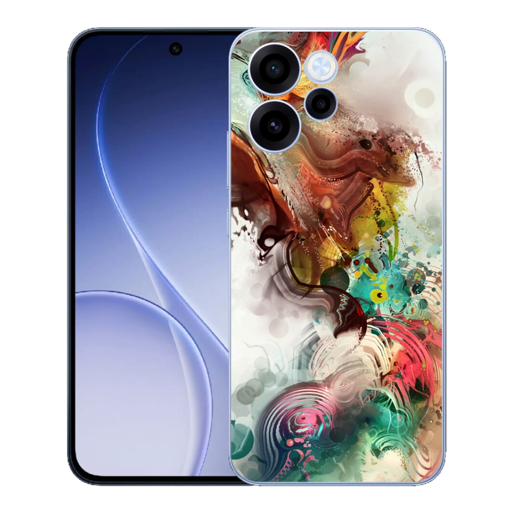 Gélový kryt mmCase na Oppo Reno 15 FS 5G - abstrakt 1