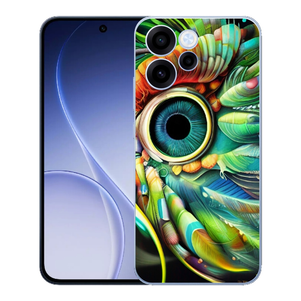 Gélový kryt mmCase na Oppo Reno 15 FS 5G - abstraktný motív 18
