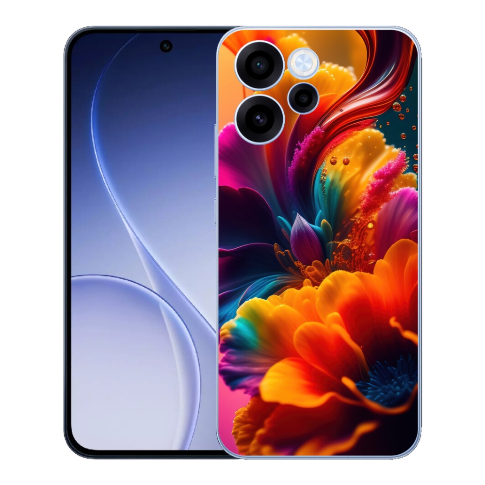 Gélový kryt mmCase na Oppo Reno 15 FS 5G - abstraktný motív 2