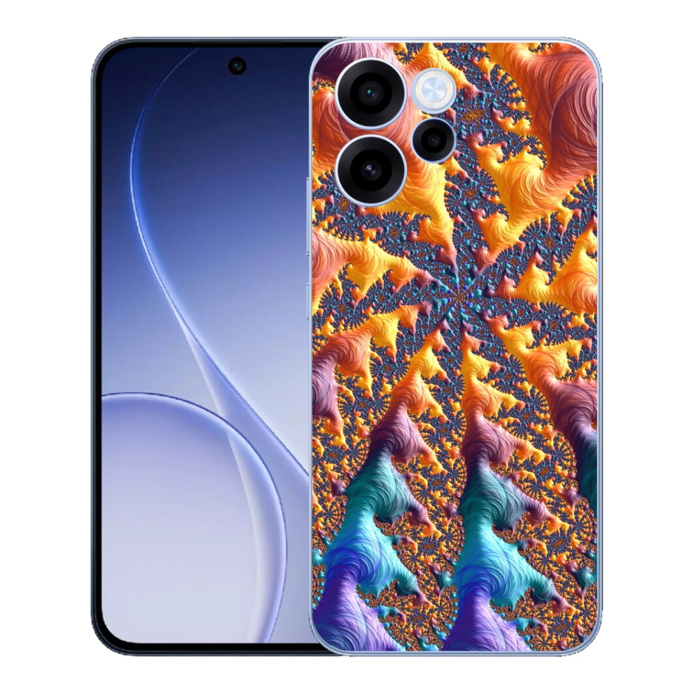 Gélový kryt mmCase na Oppo Reno 15 FS 5G - abstraktný motív 23