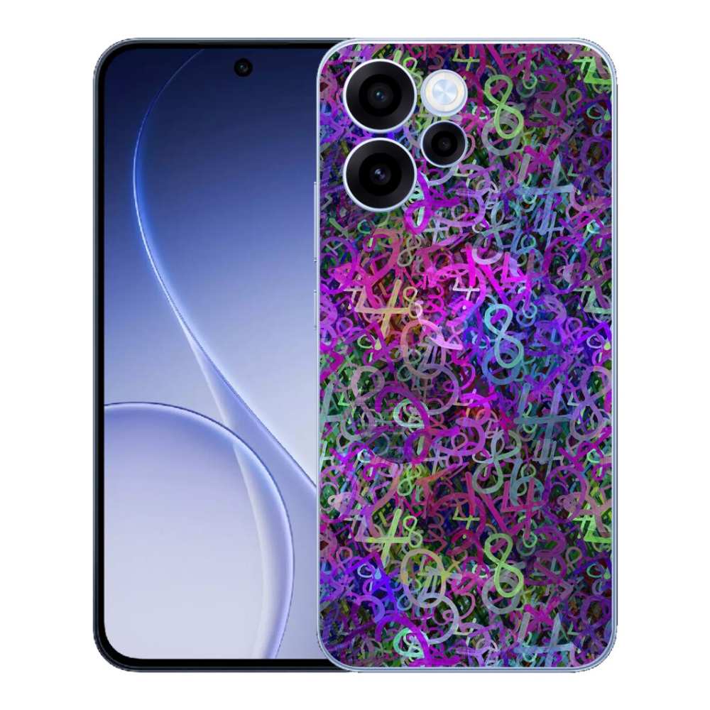 Gélový kryt mmCase na Oppo Reno 15 FS 5G - abstraktný motív 25