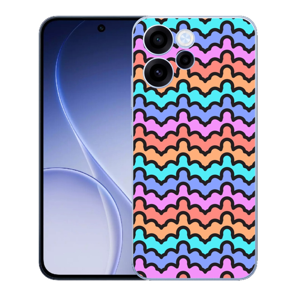 Gélový kryt mmCase na Oppo Reno 15 FS 5G - abstraktný motív 30