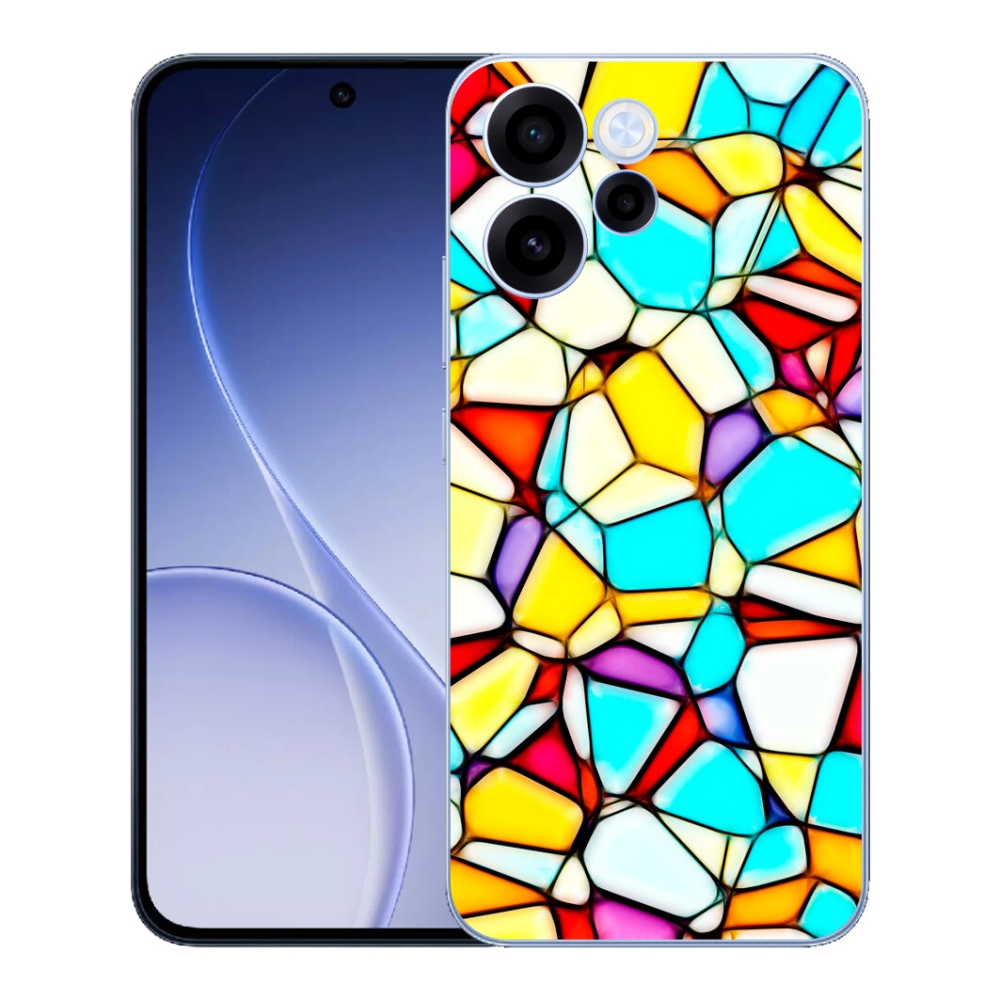 Gélový kryt mmCase na Oppo Reno 15 FS 5G - abstraktný motív 40