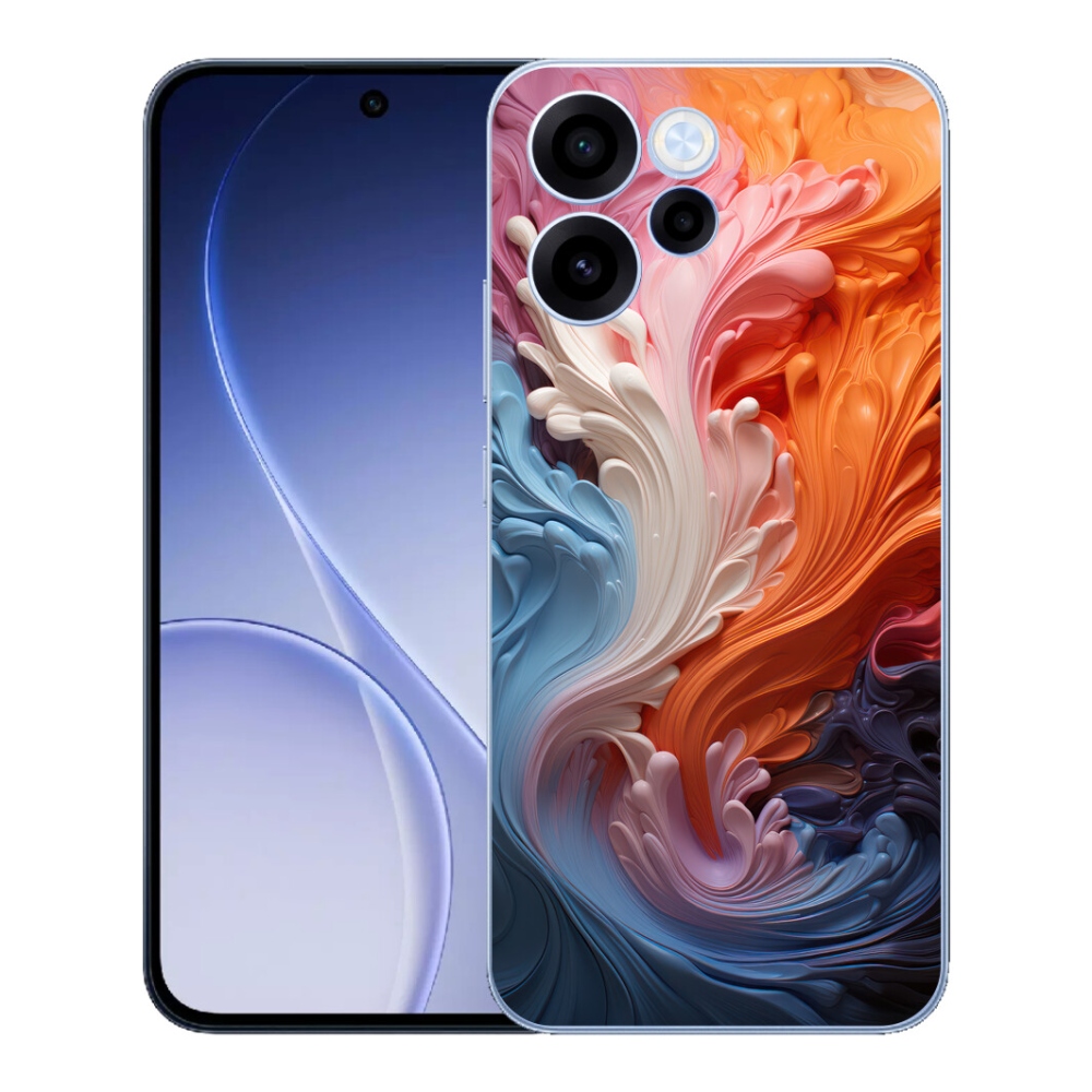 Gélový kryt mmCase na Oppo Reno 15 FS 5G - abstraktný motív 8