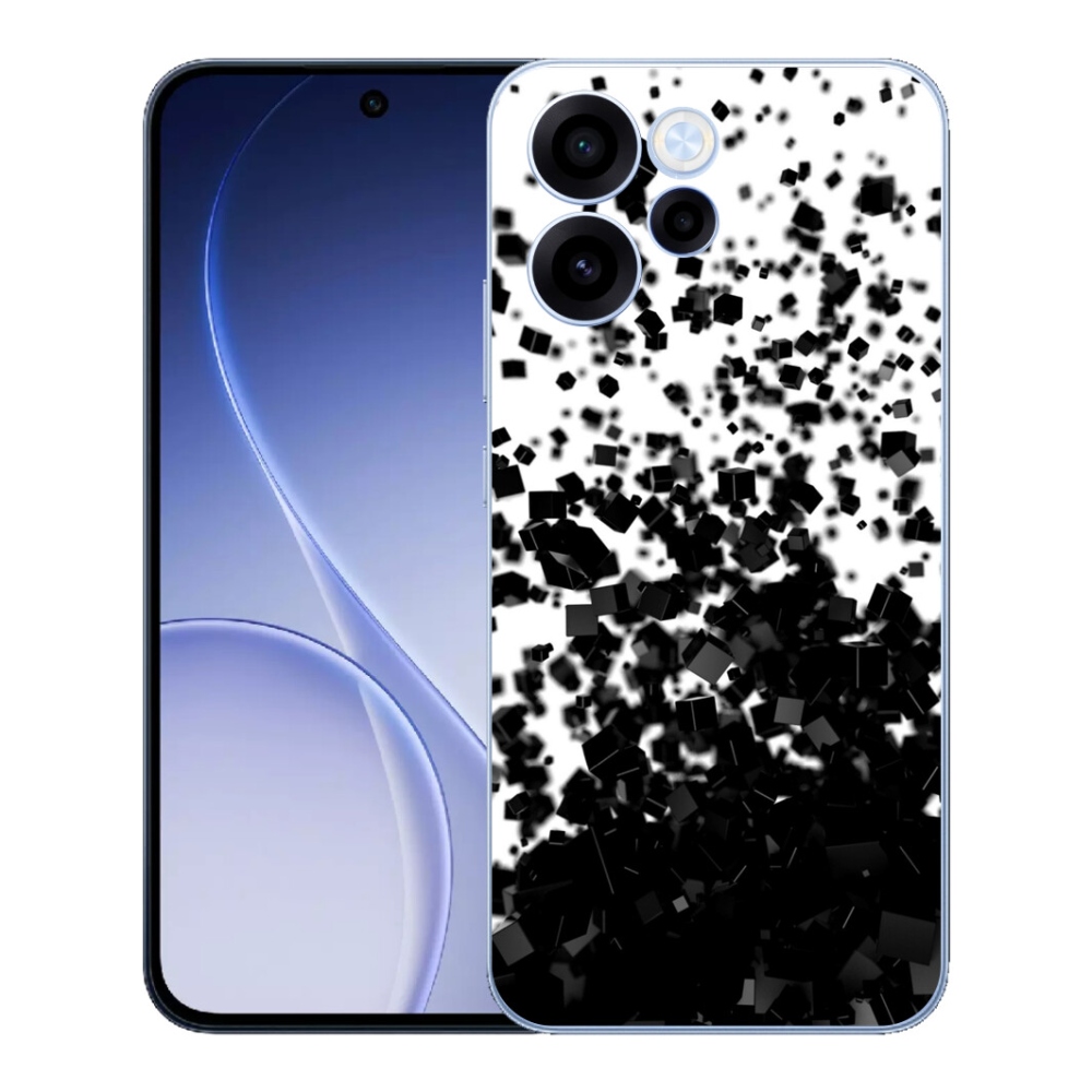 Gélový kryt mmCase na Oppo Reno 15 FS 5G - abstraktný vzor 1