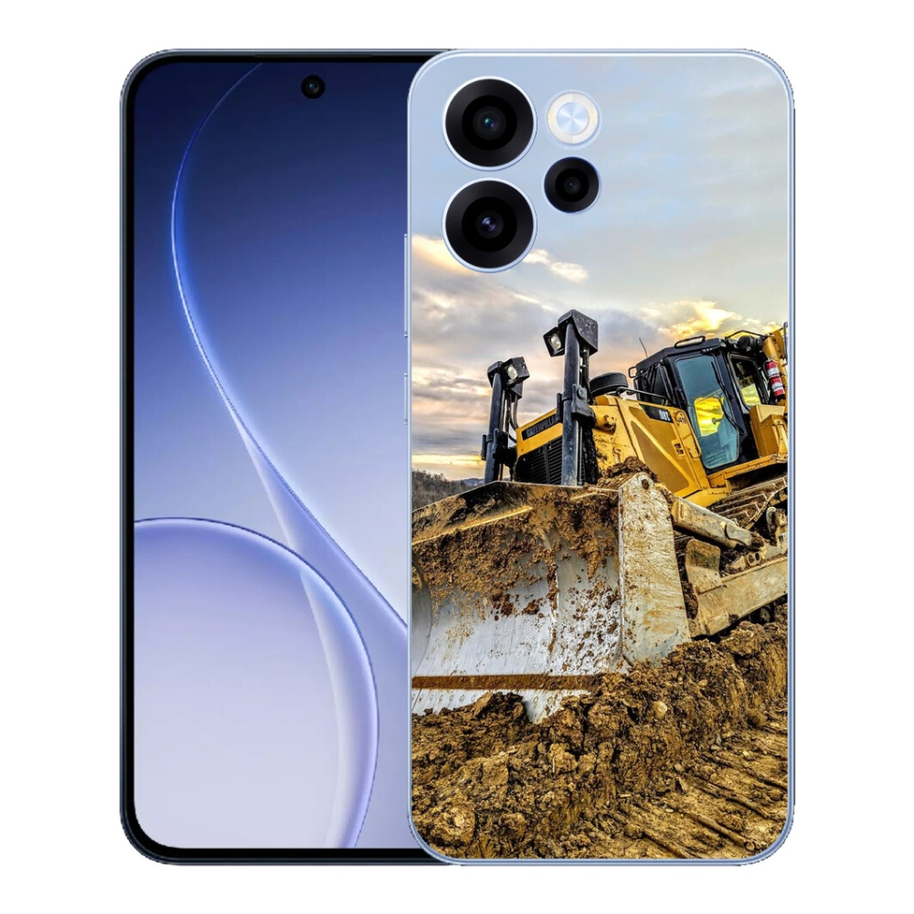 Gélový kryt mmCase na Oppo Reno 15 FS 5G - bager