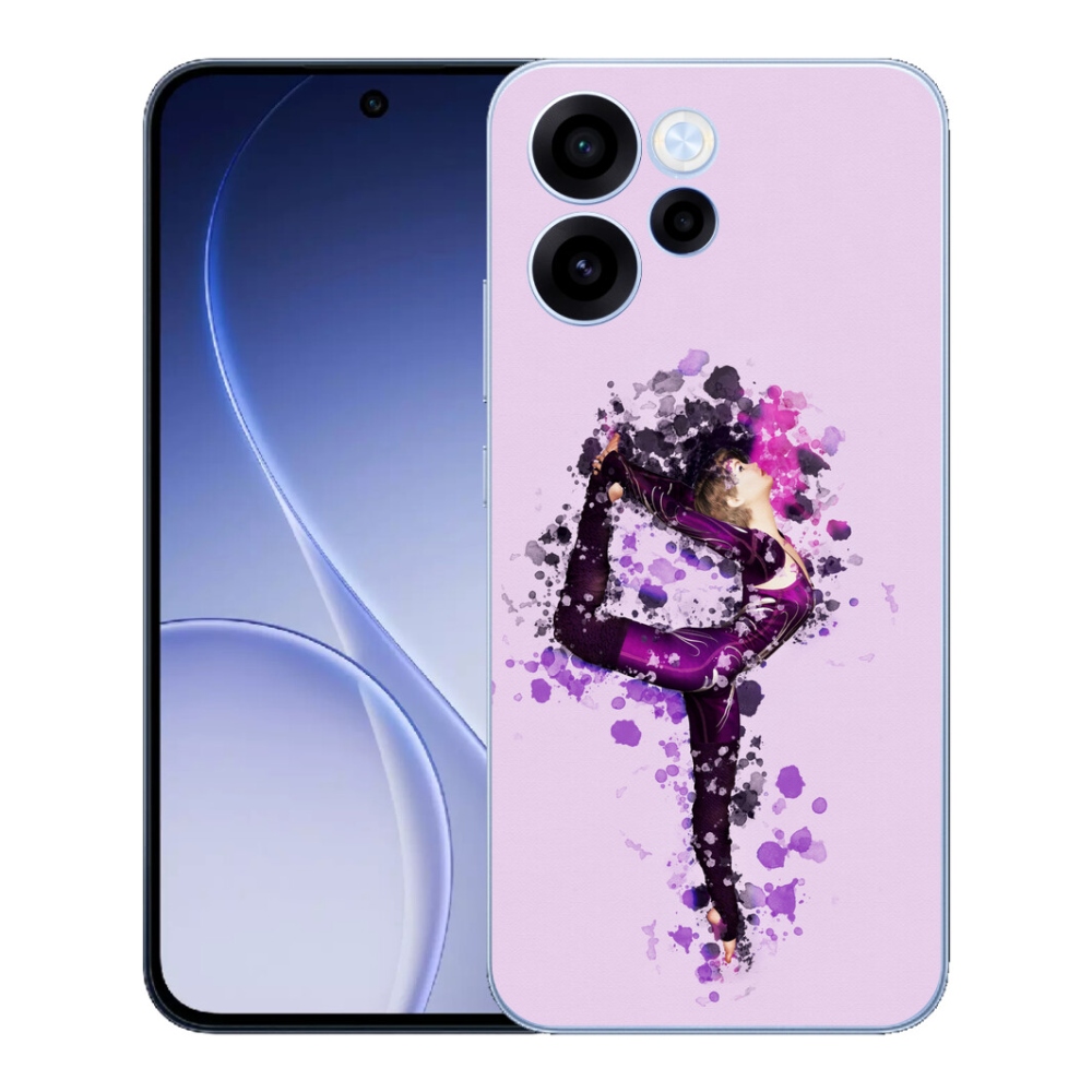Gélový kryt mmCase na Oppo Reno 15 FS 5G - baletka