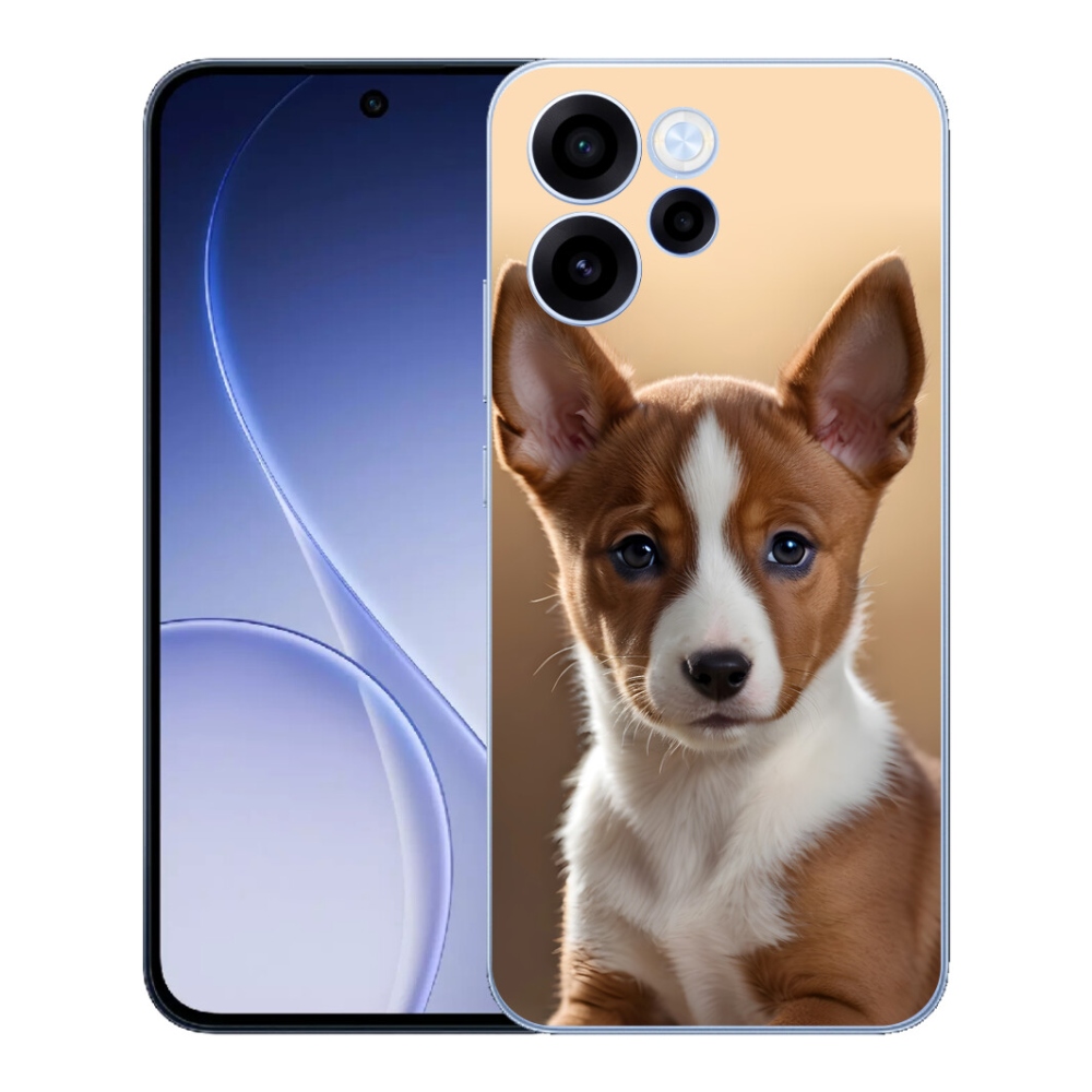 Gélový kryt mmCase na Oppo Reno 15 FS 5G - basenji