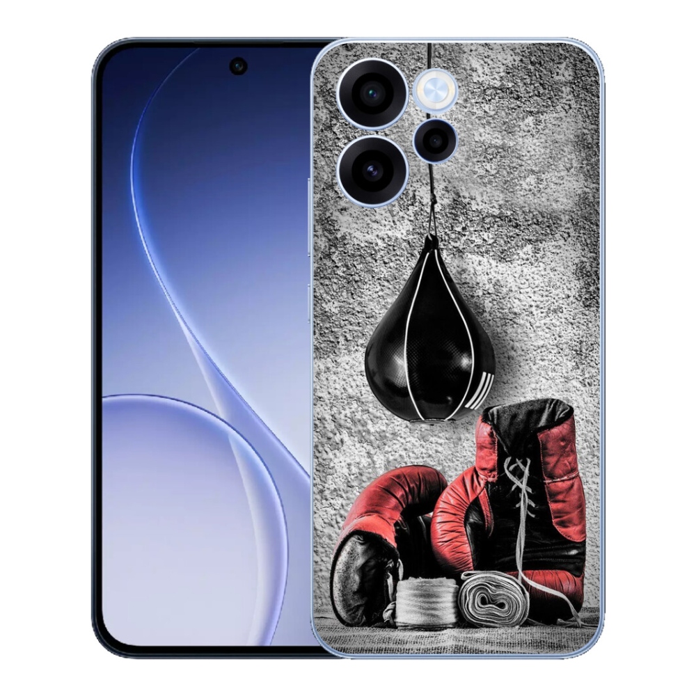 Gélový kryt mmCase na Oppo Reno 15 FS 5G - boxovacie vrece a rukavice