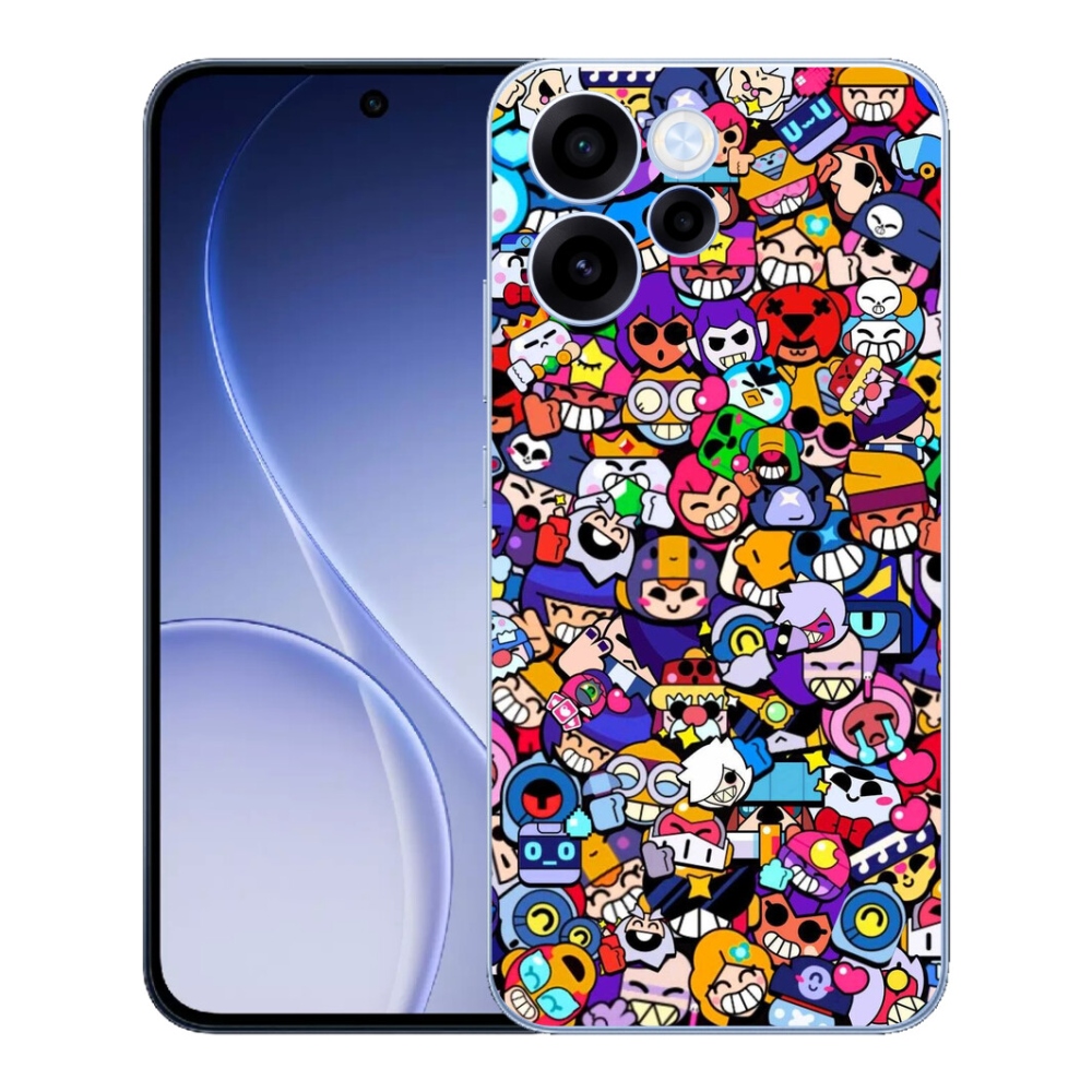 Gélový kryt mmCase na Oppo Reno 15 FS 5G - brawl stars 2