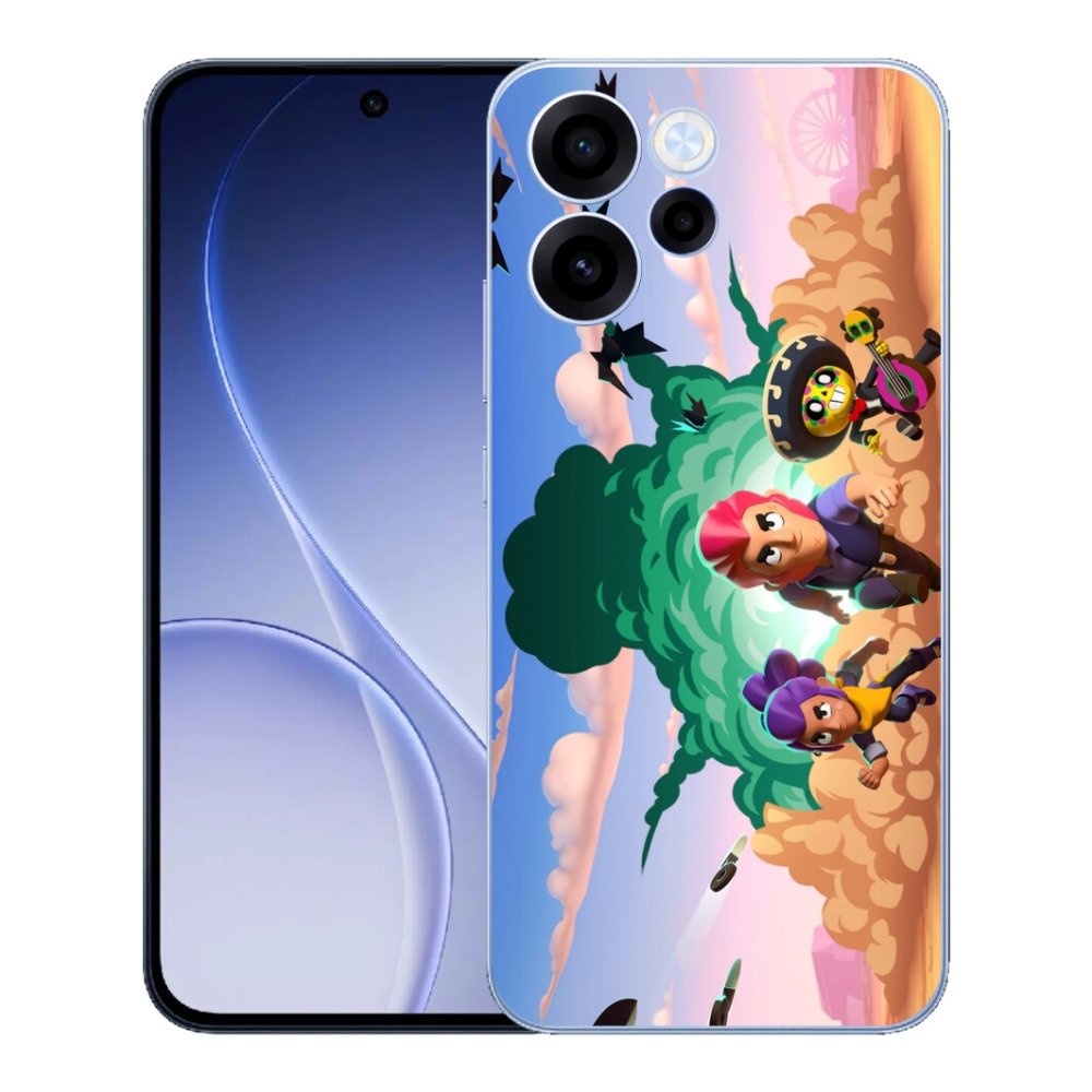 Gélový kryt mmCase na Oppo Reno 15 FS 5G - brawl stars